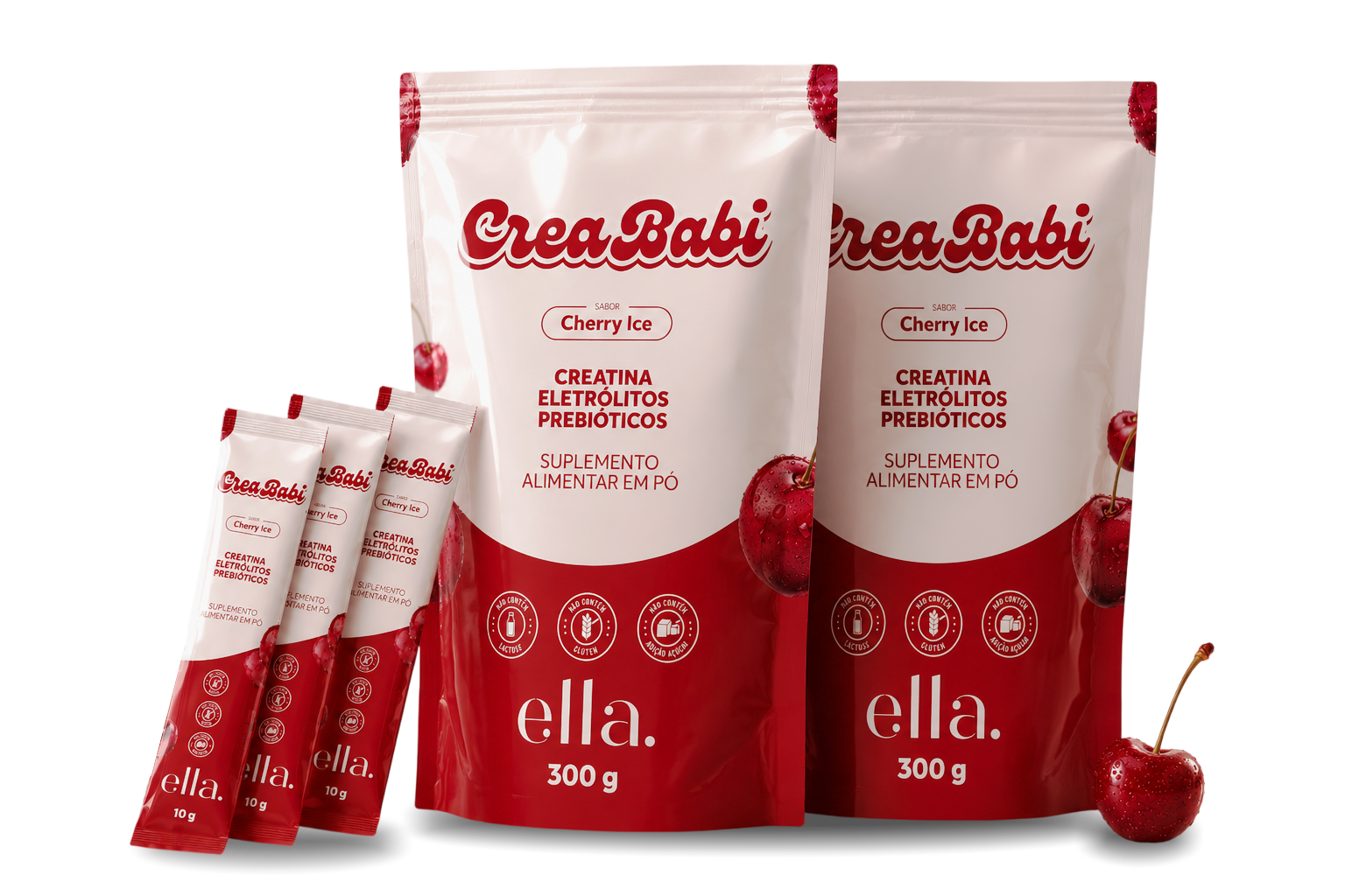 Creababi 60 sachês 2 pouch